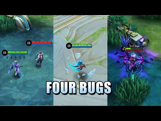 HIDING GUSION, ATLAS CAMERA AND ARGUS HEAL - MOBILE LEGENDS BUGS