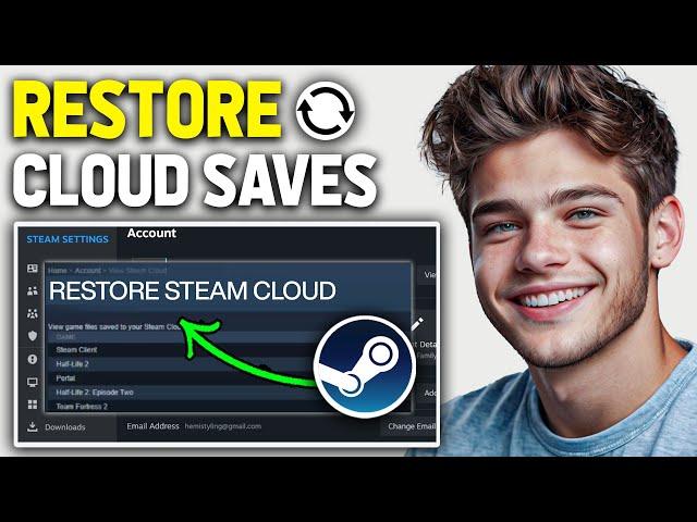 How to Restore Steam Cloud Saves on Window (2025 Updated Way)