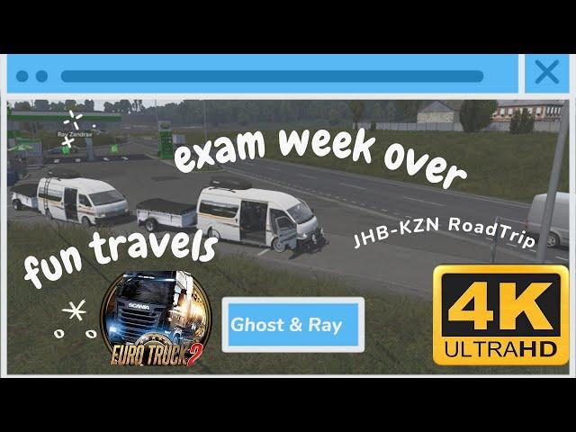 Toyota HiAce Quantum | JHB - KZN Vlog Road Trip | Euro truck Simulator 2 1.51 | Chartered Convoy