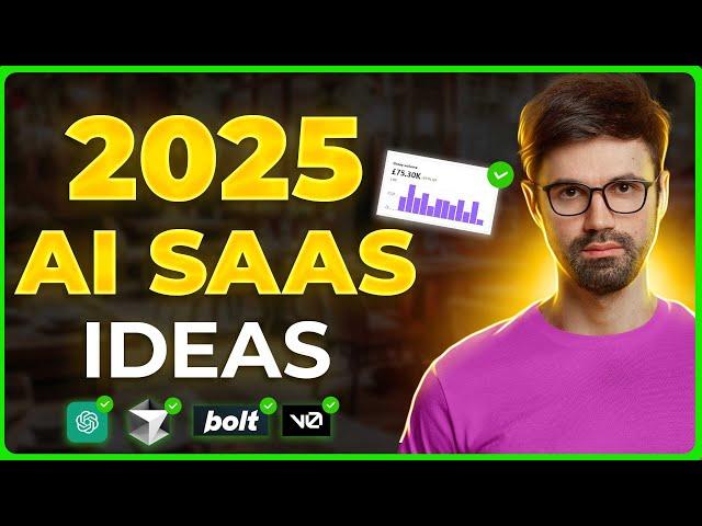 5 AI SAAS Ideas to Launch in 2025 that will make you RICH