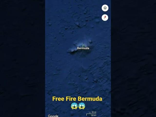 real free fire bermuda map in google maps