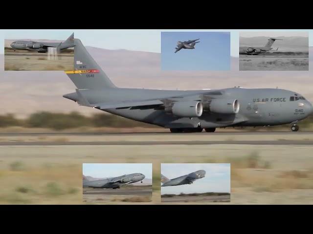 [REUPLOAD] Boeing C-17 Military Transport Airplane Takeoff - Sparta Soaring V0.5 Remix