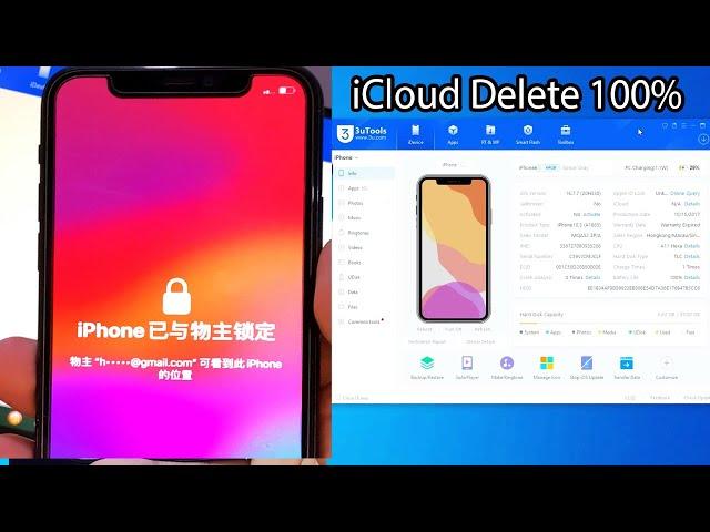 Bypass iCloud iPhone XS MAX - Unlock Any iCloud Permanent Remove Unlock