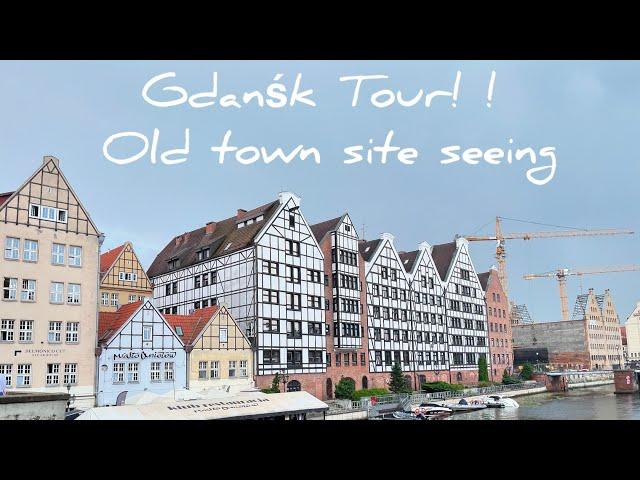 Gdańsk City Tour | Walking through the old town!