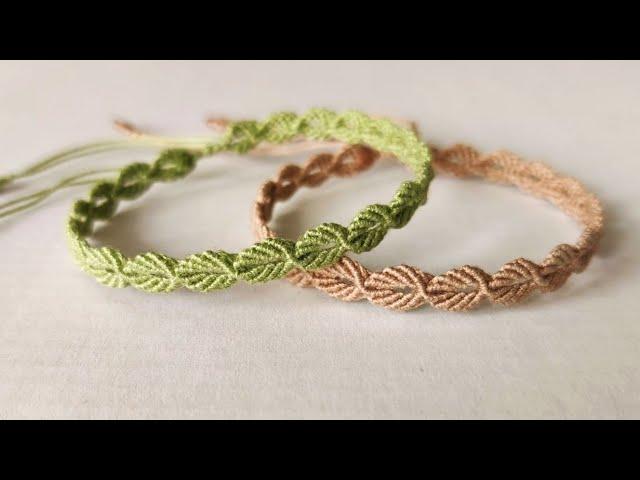 DIY Leaf  Bracelet Ideas| How To Make Bracelet At Home| Creation&you