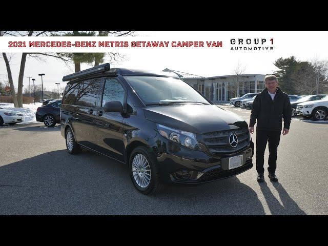 2021 Mercedes-Benz Metris Getaway Camper Van | Video Tour with Roger