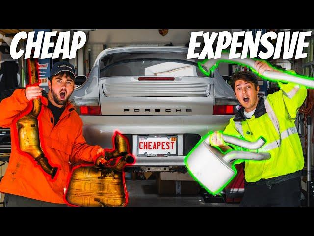 Putting A $5000 Exhaust on the CHEAPEST Porsche 911