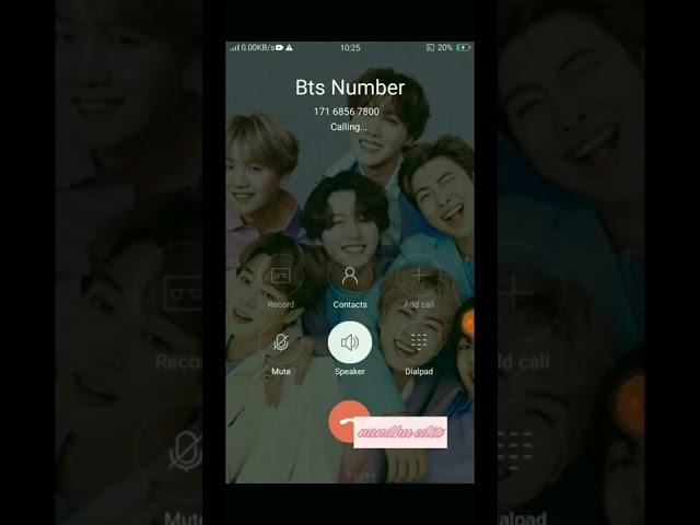 BTS phone number #shorts