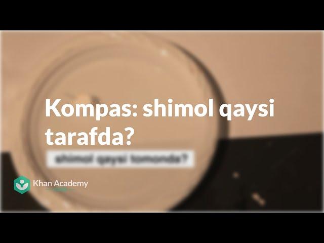 Kompas: shimol qaysi tarafda? | Kuzatuvlar | Fizika