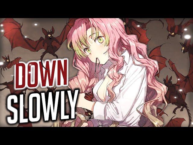 Nightcore - Let Me Down Slowly (Rock Version) (Lyrics)