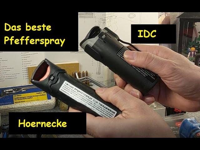 Welches Pfefferspray ist besser? Hoernecke oder IDC? Tierabwehrspray @tactical-dad