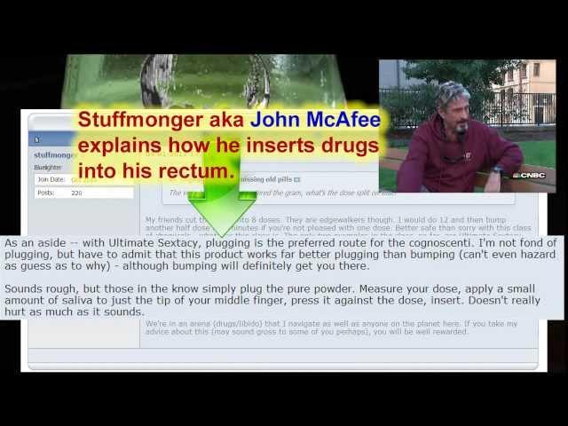 John McAfee & MDPV Bath Salts