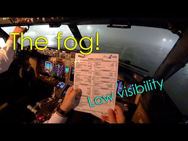 A Day as a Pilot | Flight to Dubai | Part 1 | Take off in Fog