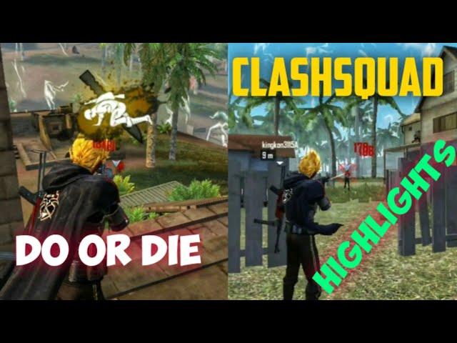 Do Or Die/Garena FreeFIRE /ClashSquad Rush Gameplay/Highlights/CR Explodes