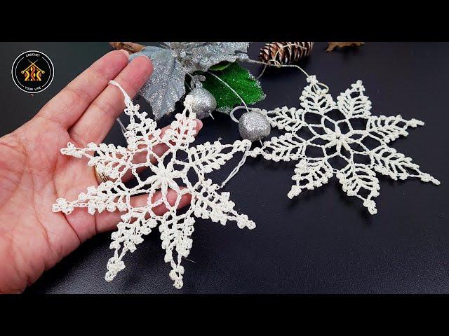 Cum să croșetezi un ornament de Crăciun – Steluță handmade pentru brad