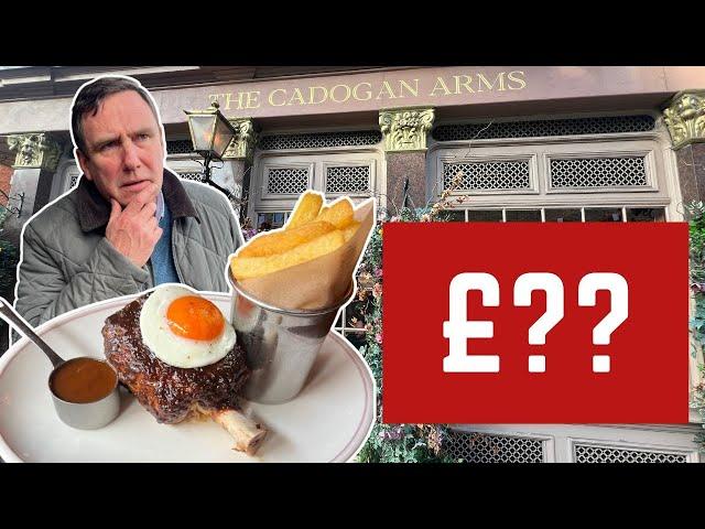 I Review LONDON'S MOST EXPENSIVE PUB - This Was UNBELIEVABLE!