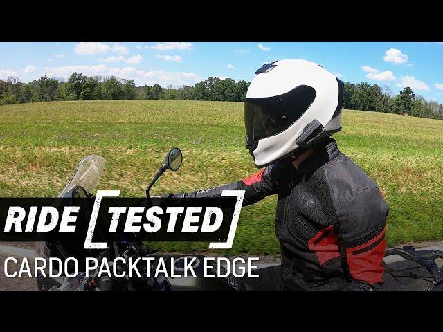 Cardo PackTalk Edge Headset | Ride Tested