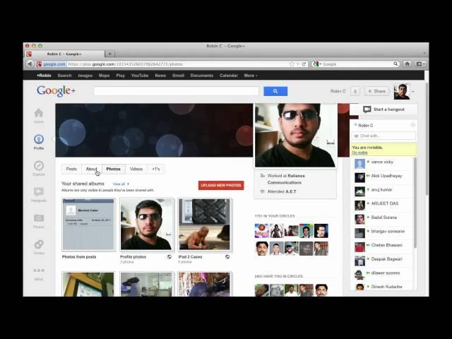 New Google Plus Look and Design 2012