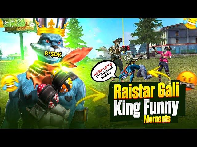 Raistar Galii King Funny Moments With GyanSujan | Garena Free Fire