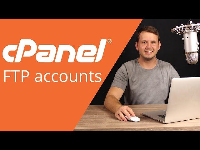 cPanel beginner tutorial 4 - uploading files with ftp
