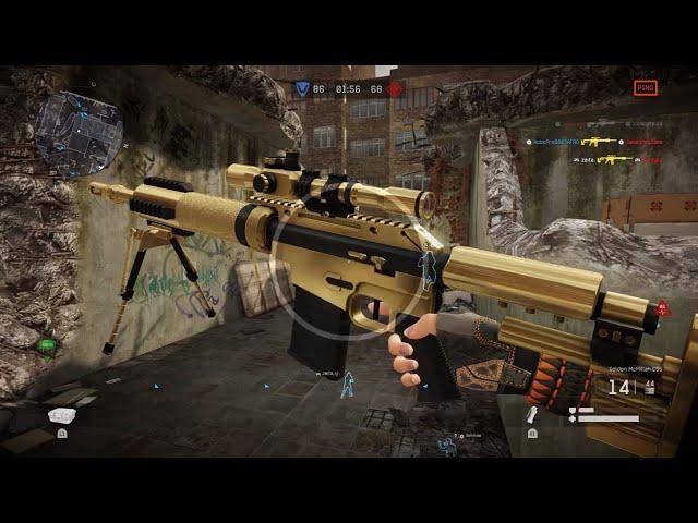 Warface - Golden McMillan CS5 - Team Deathmatch - Downtown