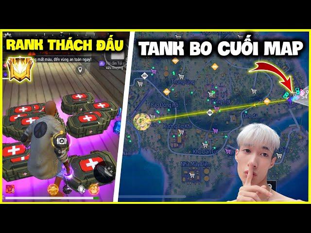 Người Đầu Tiên Tank Bo Cuối Map Đảo Quân Sự Rank Thách Đấu !!!