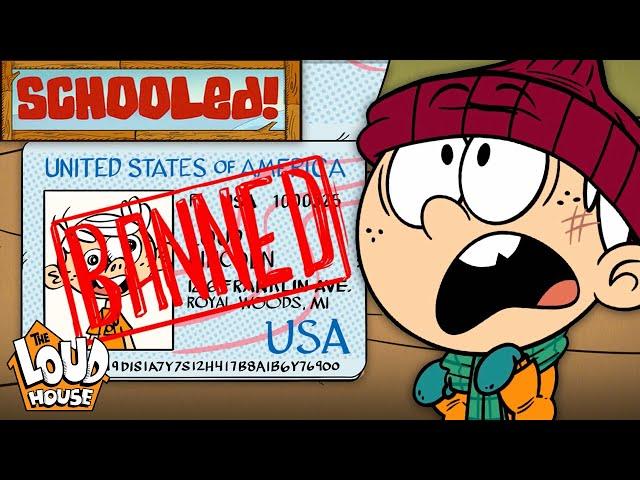 Lincoln Goes to Canada  | 'Schooled!' In 5 Minutes! | The Loud House