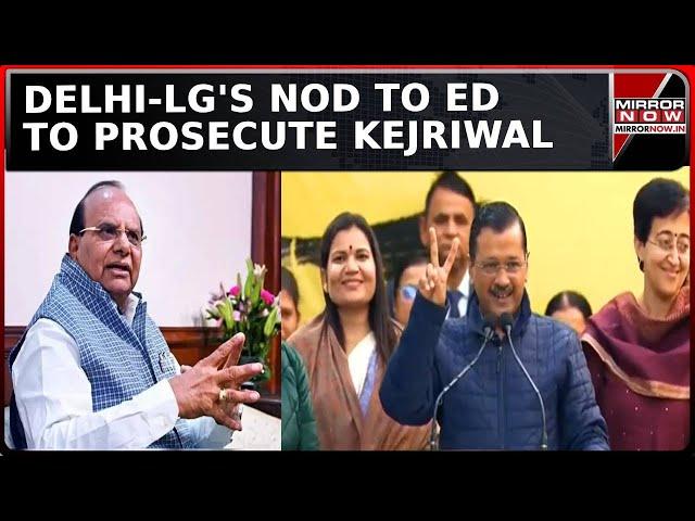 'Prosecute Ex-CM Arvind Kejriwal' Delhi L-G's Nod To ED Ahead Of Assembly Elections | Top News