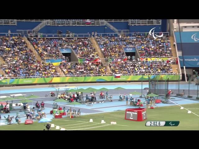 Men-s 4x400m - T53-54 Round 1 Heat 2 - Rio 2016 Paralympic Games