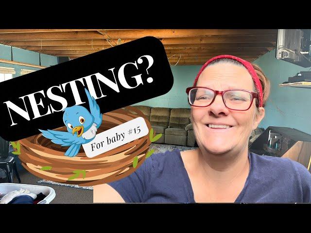 Nesting??  Getting the house in order BEFORE baby # 15