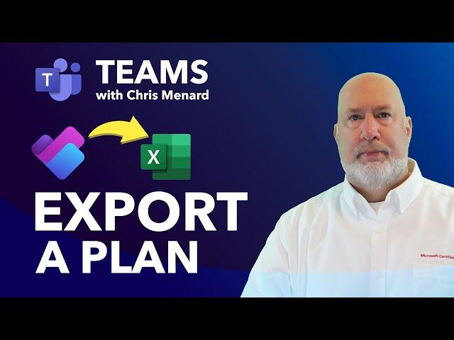 How to export a Plan from Teams Planner to Excel