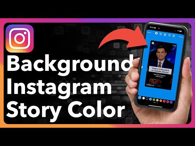 How To Change Background Color For Instagram Story Repost