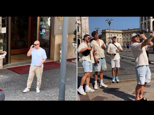 Как одеваются в Италии. Когда очень жарко ?