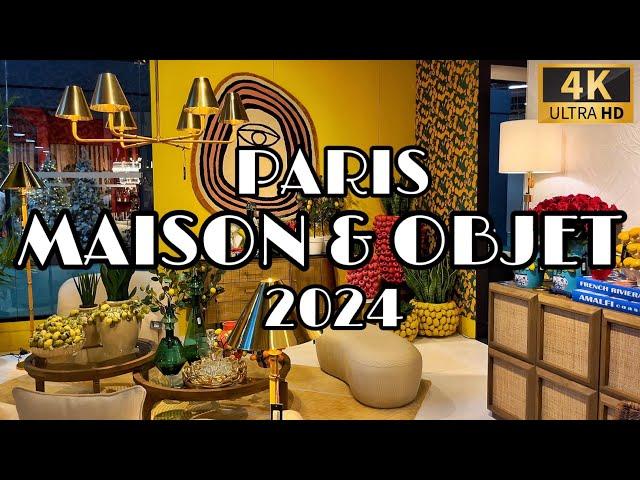 [PARIS DESIGN WEEK] "MAISON & OBJET PARIS 2024/09" (4K ULTRA HIGH DEFINITION) 07/SEPTEMBER/2024