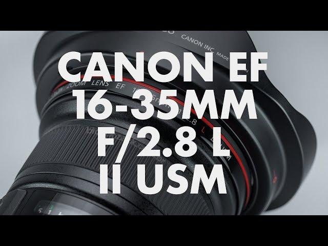 Lens Data - Canon EF 16-35mm f/2.8 L II USM Review