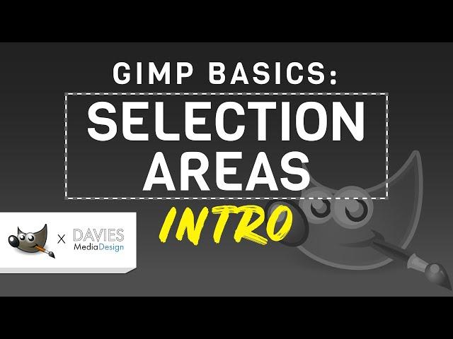 GIMP 2.10 Selection Area Basics In-Depth Tutorial