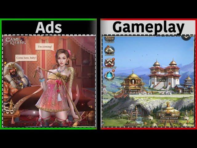 Game of Khans - Ads Vs Reality || Ads Vs Gameplay (2020)