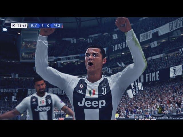 FIFA 19 - Juventus vs Paris Saint Germain | Gameplay HD PS4 PRO