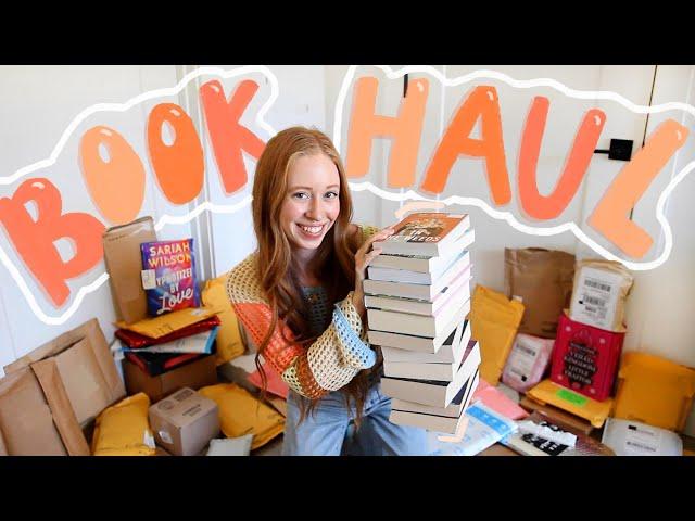 HUGE BOOK HAUL ...even though I should be on a book buying ban 