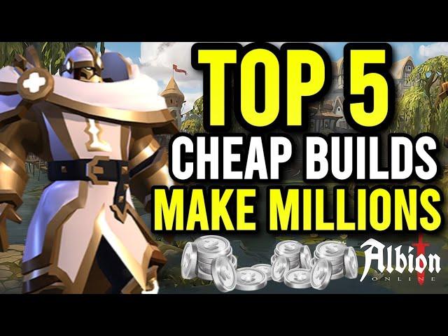 5 Best Cheap Solo Builds Make Millions of Silver in Albion Online | Guide