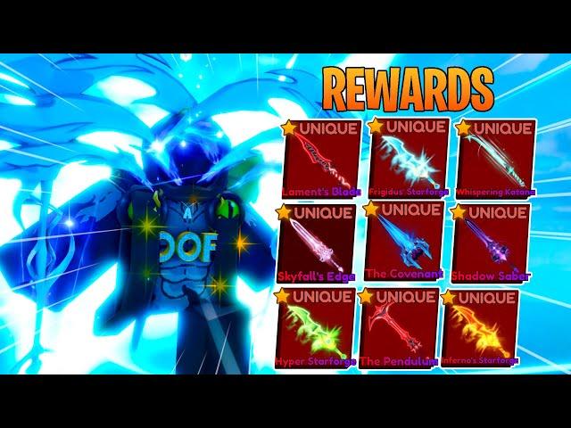 NEW WELCOME BACK REWARDS In Roblox Blade Ball