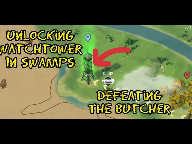 Unlocking The Watchtower In The Swamp | Farming Ash Log And Peat | Last Day On Earth Survival