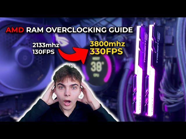 HIGHEST FPS BY OVERCLOCKING YOUR RAM (Samsung B-die DDR4)