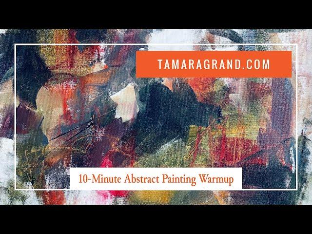 10-Minute Abstract Painting Warm-up