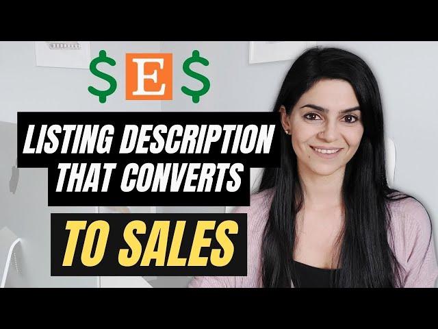 Etsy Listing DESCRIPTION Tutorial for Digital Downloads to GET SALES