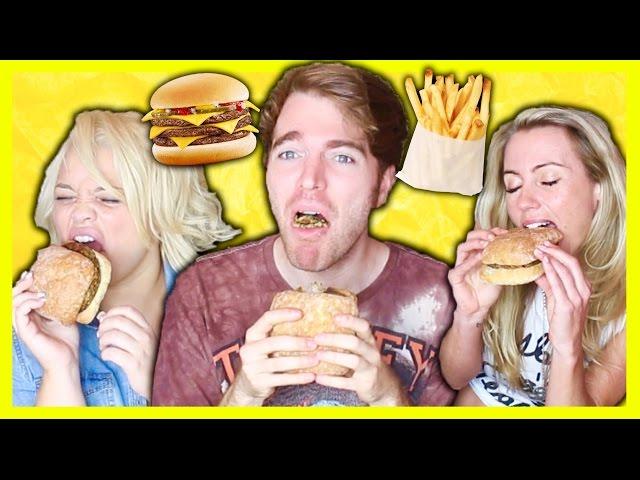 TASTING VEGAN FAST FOOD with TRISHA PAYTAS & FREELEE!