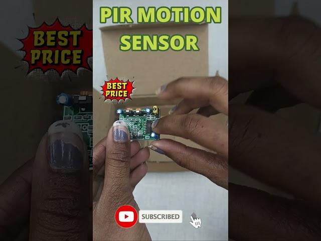 PIR MOTION SENSOR DISTANCE II WiFi Smart PIR Motion Sensor Human Detector#ytshorts #unboxing#arduino