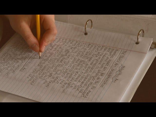 ASMR Pencil Writing Sounds for Studying and Focus  | No Talking