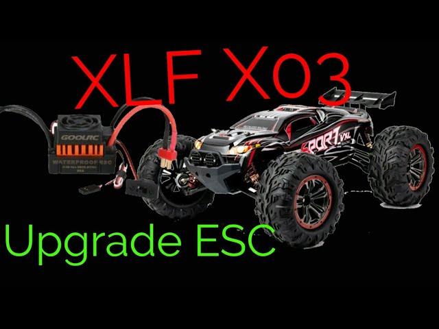 XLF X03 Esc upgrade