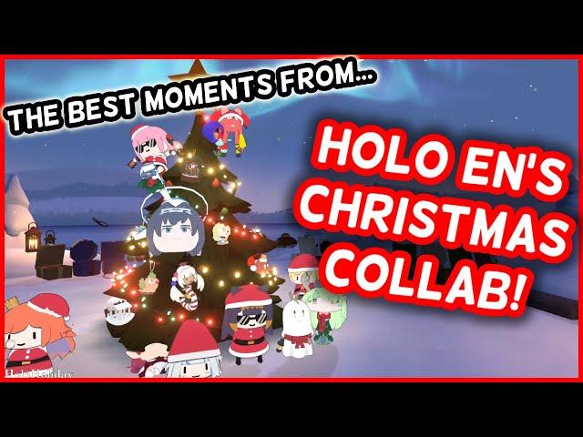 The Best Moments From HololiveEN's Incredible Christmas Collab | HololiveEN Clips